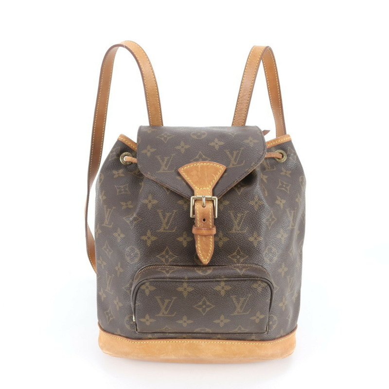 路易威登 Monogram Montsouris MM M51136 女士真皮雙肩包/肩背包-0