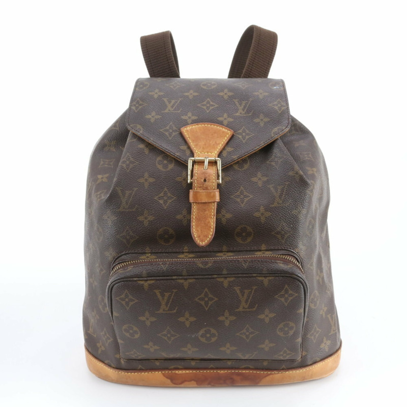 路易威登 Monogram Montsouris GM M51135 皮革雙肩包（女士）-0