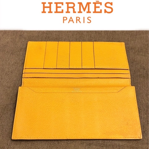 真品Hermes Long wallet Epsom leather 長銀包