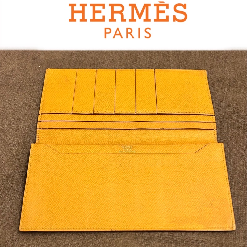 真品Hermes Long wallet Epsom leather 長銀包-0