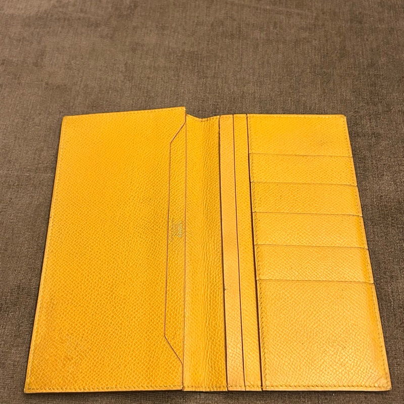 真品Hermes Long wallet Epsom leather 長銀包-1
