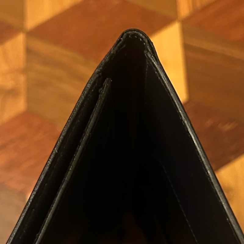 真品 Hermes box 皮 長銀包 long wallet card holder-10