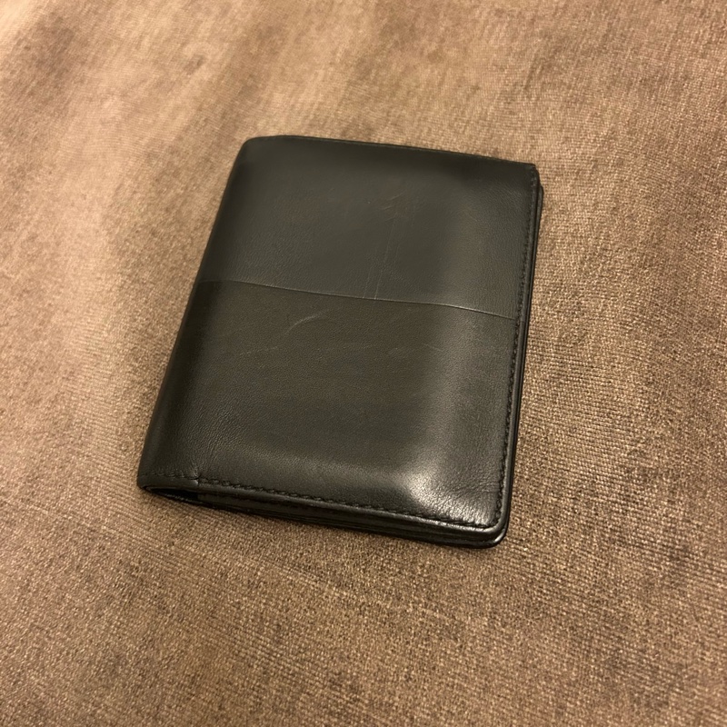 絕版 Hermes Manhattan 銀包 Wallet Card holder 黑色皮革卡片套-6