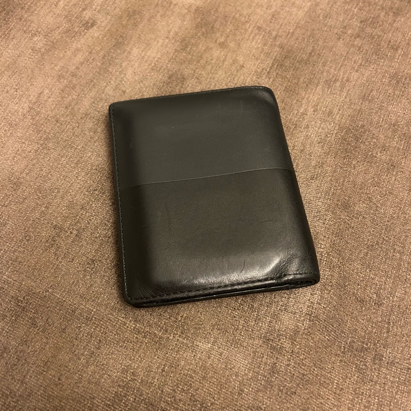 絕版 Hermes Manhattan 銀包 Wallet Card holder 黑色皮革卡片套-7
