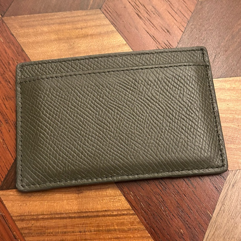 Celine 橄欖綠卡片套 card holder-2