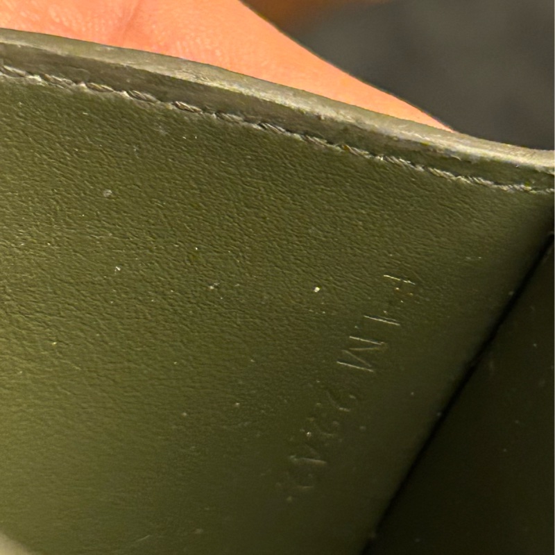 Celine 橄欖綠卡片套 card holder-6