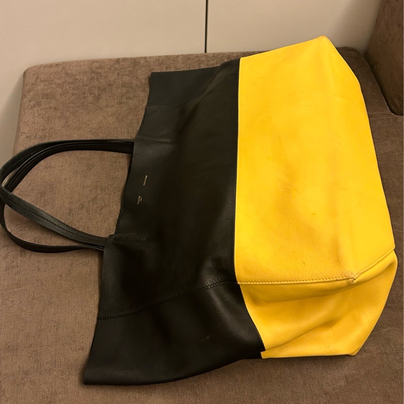 Celine cabas tote bicolor 靚色 拼色皮革托特包-3