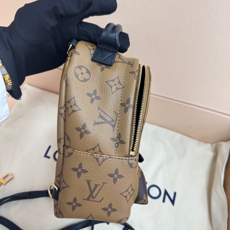 LV 拼色迷你小書包-2