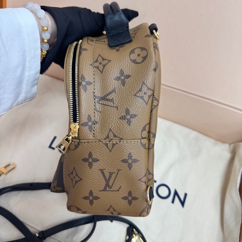 LV 拼色迷你小書包-3