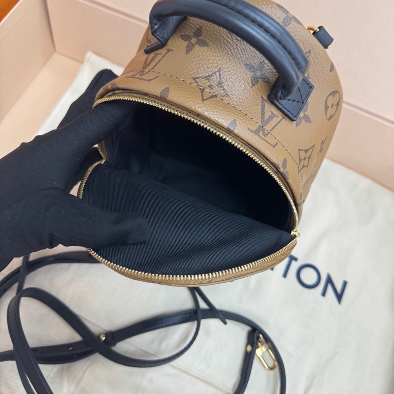 LV 拼色迷你小書包-6