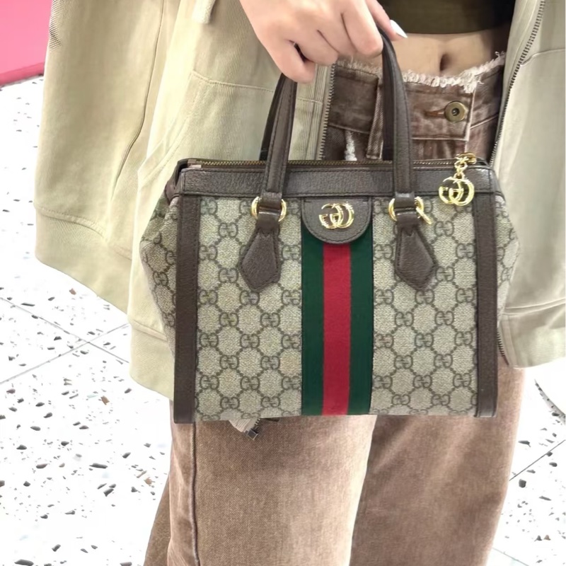 Gucci Ophidia經典老花波士頓包托特斜挎包 🛍️有台灣購證-4