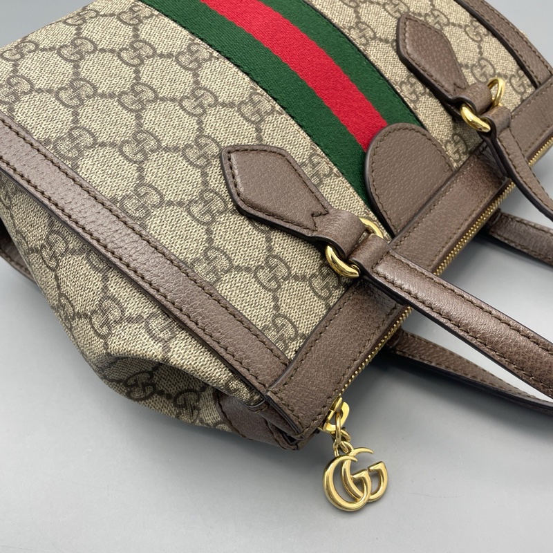 Gucci Ophidia經典老花波士頓包托特斜挎包 🛍️有台灣購證-11