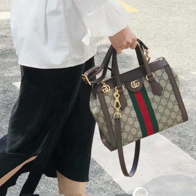 Gucci Ophidia經典老花波士頓包托特斜挎包 🛍️有台灣購證-24