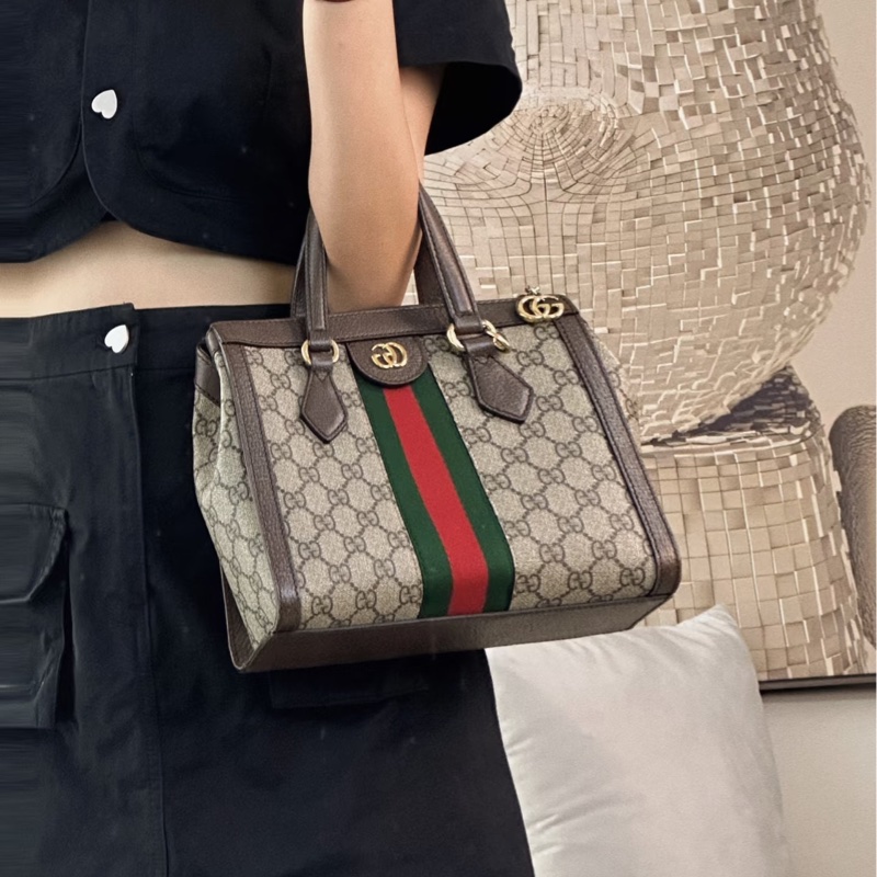 Gucci Ophidia經典老花波士頓包托特斜挎包 🛍️有台灣購證-27