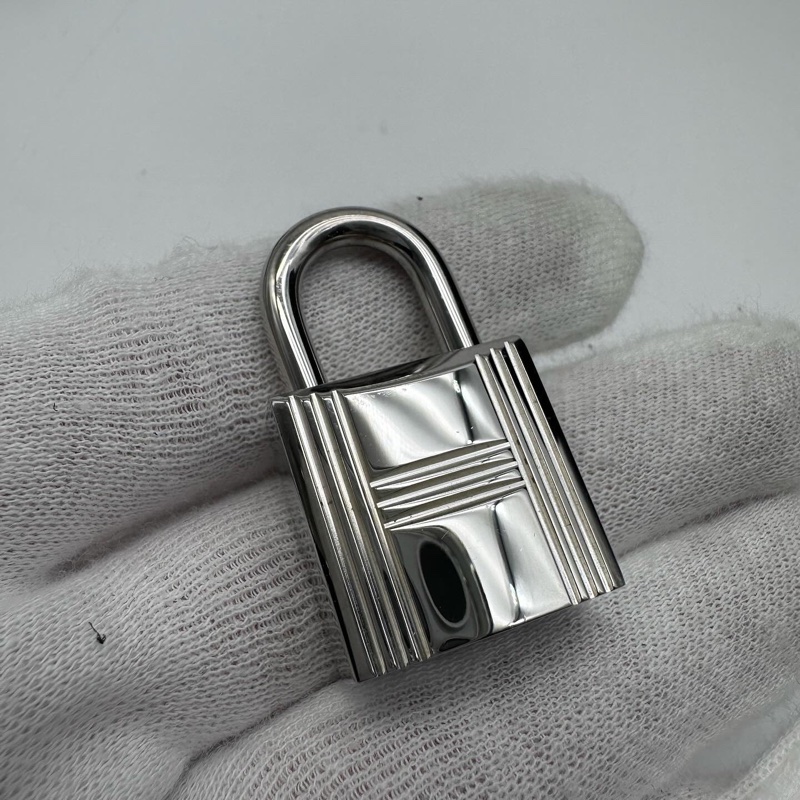 HERMES PICOTIN18菜籃子黑銀-5
