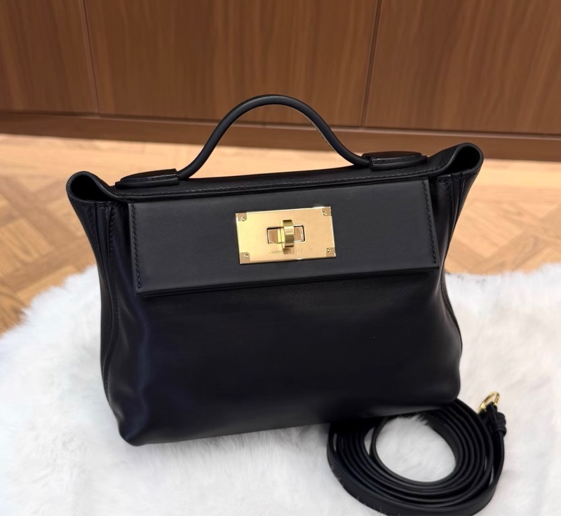 W刻Hermes爱马仕 黑金mini 2424-0
