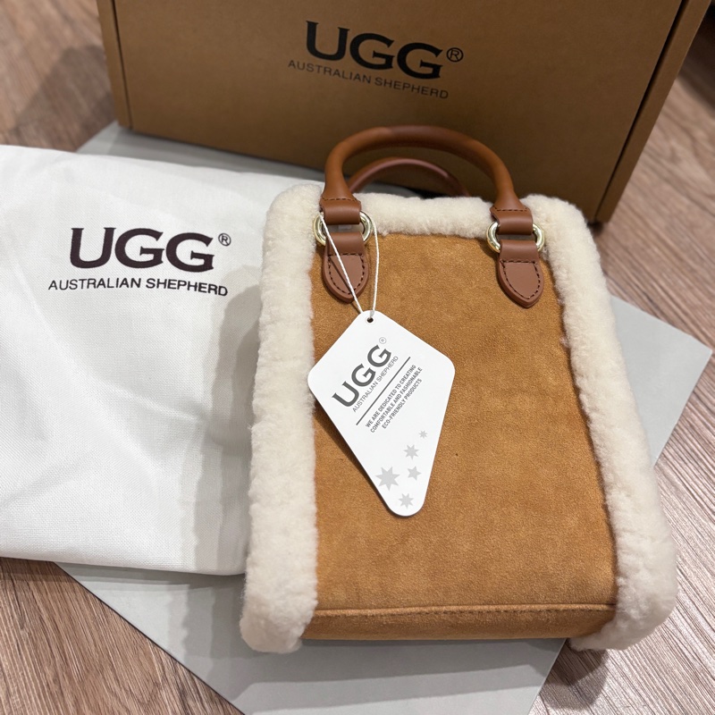 Ugg 羊毛托特包-6