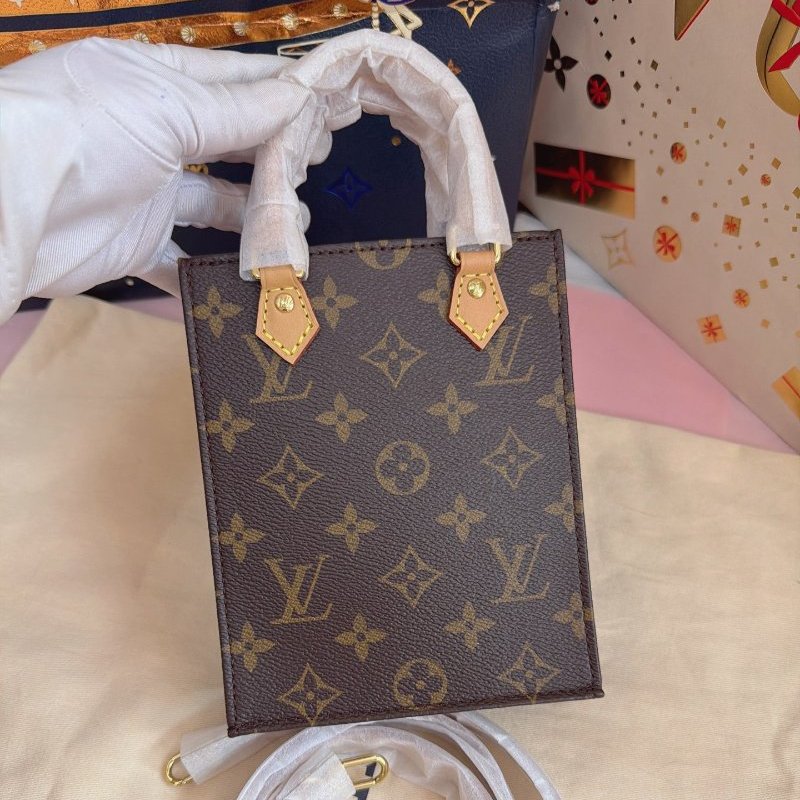 全新品 路易威登/Louis Vuitton 老花琴譜mini tote 芯片款-1
