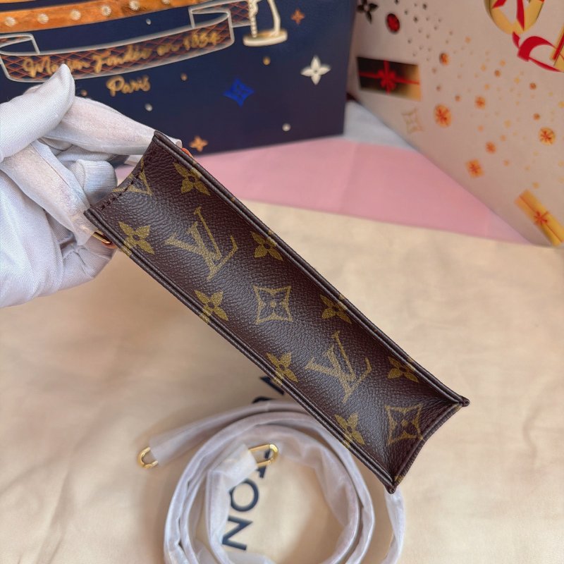 全新品 路易威登/Louis Vuitton 老花琴譜mini tote 芯片款-2