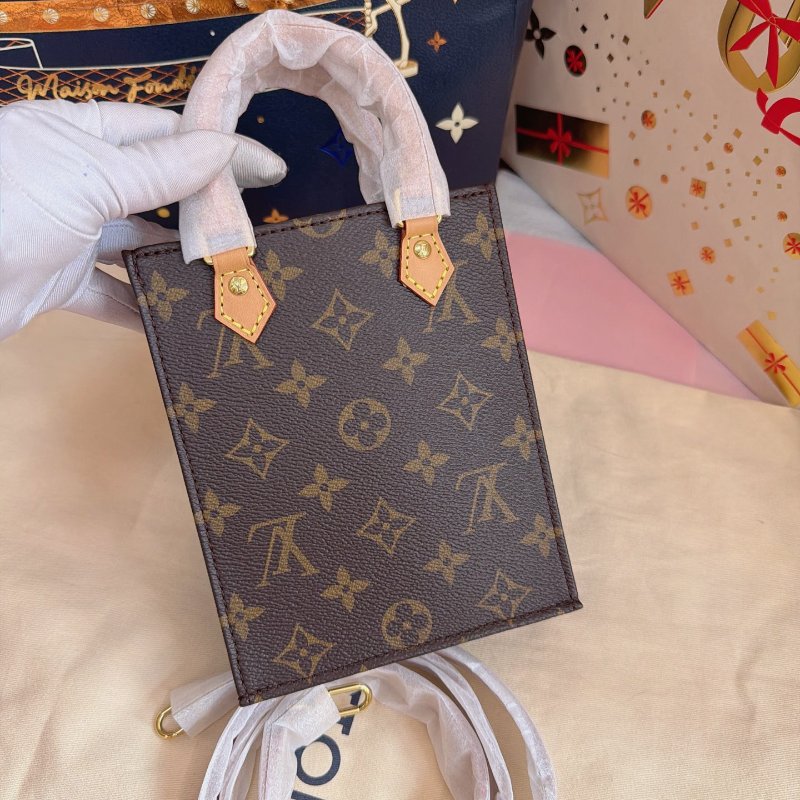 全新品 路易威登/Louis Vuitton 老花琴譜mini tote 芯片款-6