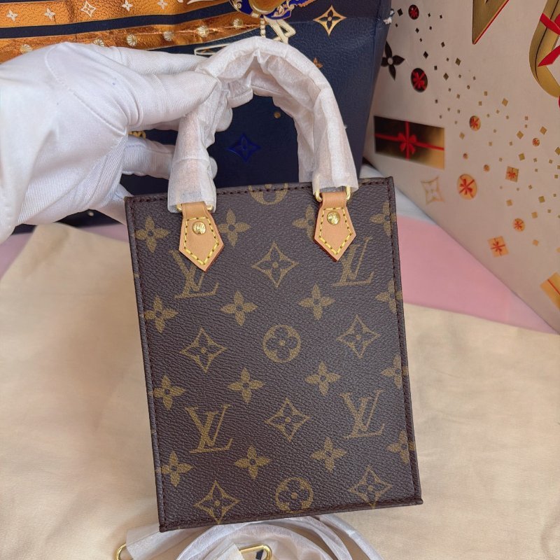 全新品 路易威登/Louis Vuitton 老花琴譜mini tote 芯片款-7