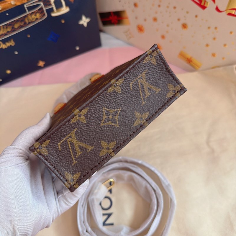 全新品 路易威登/Louis Vuitton 老花琴譜mini tote 芯片款-8