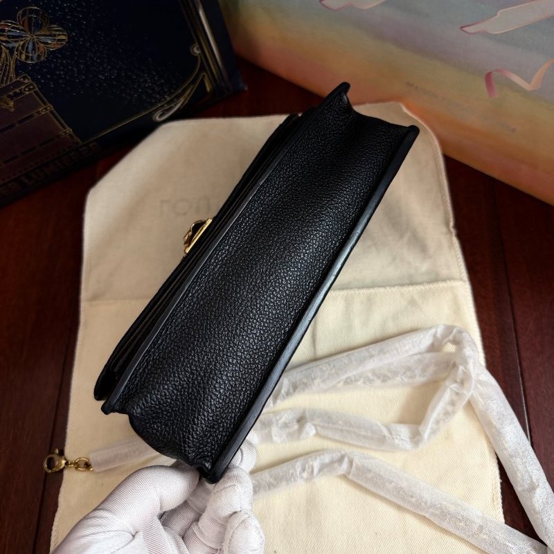 全新品 路易威登/Louis Vuitton Vavin 全皮黑金woc 芯片款-7