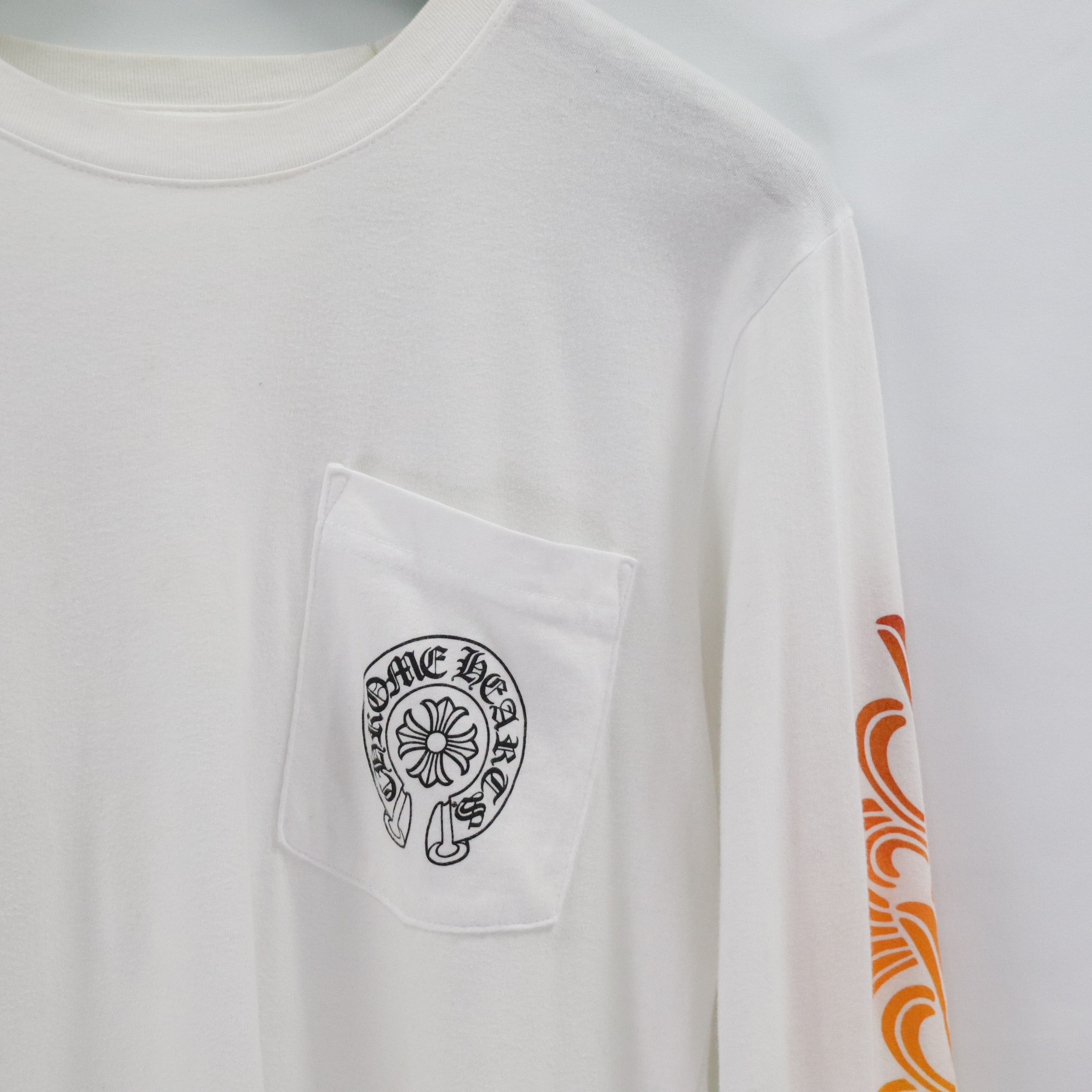Chrome Hearts 克羅心 圓形標誌 白色 長袖上衣-2