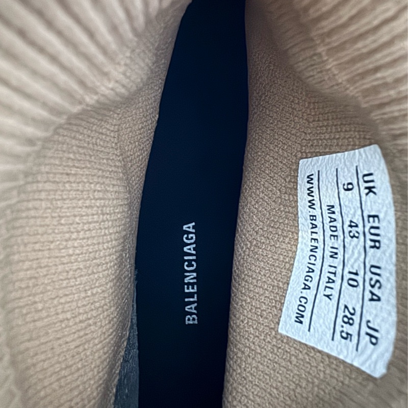 Balenciaga 巴黎世家 全新 限量襪套鞋 米色 明星同款 US10-3