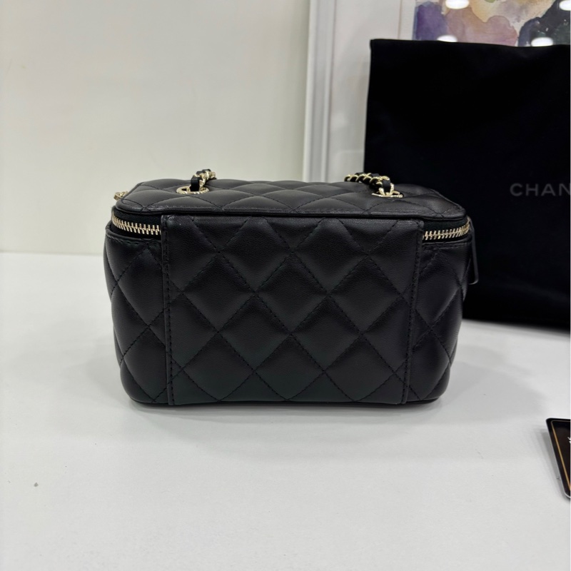 Chanel香奈兒長盒子鏈包化妝盒 31開 閒置有購證-1