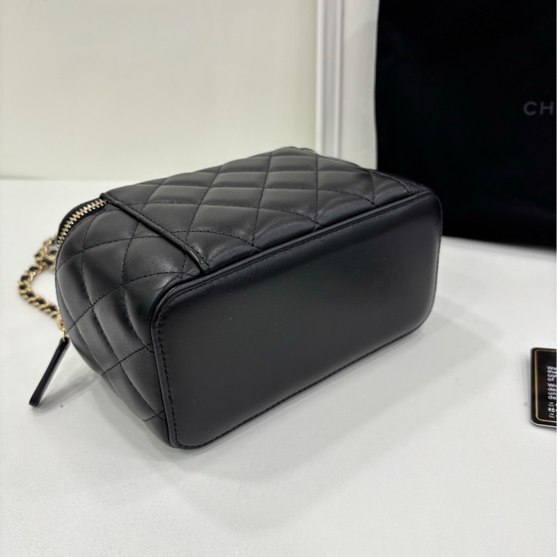 Chanel香奈兒長盒子鏈包化妝盒 31開 閒置有購證-4