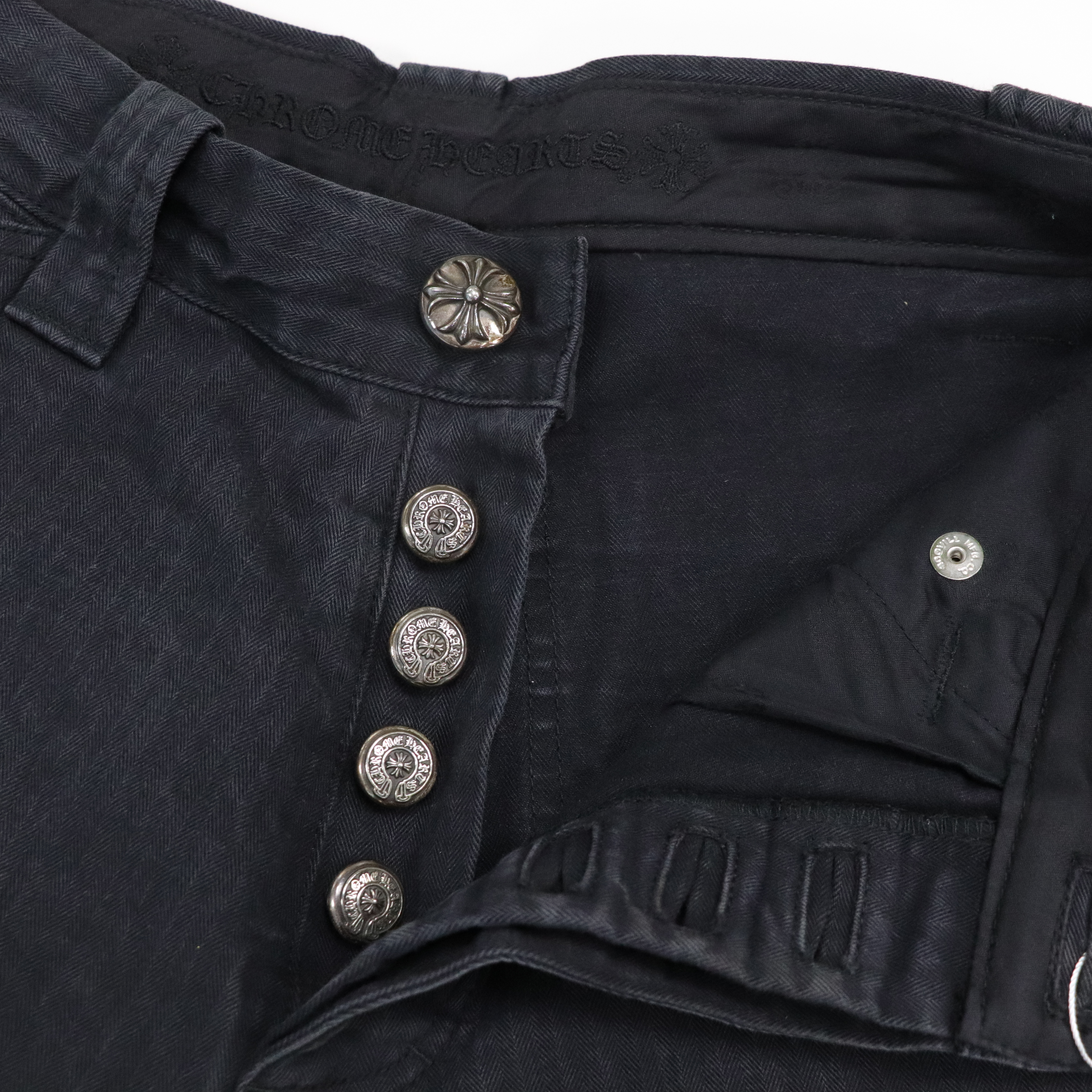 Chrome Hearts 克羅心 黑色 工裝長褲-6
