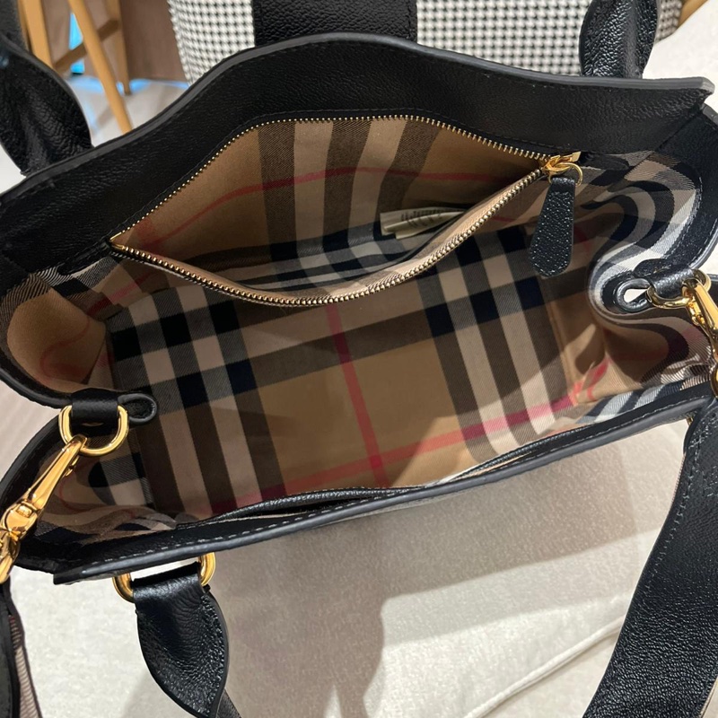 Burberry medium buckle tote bag-5