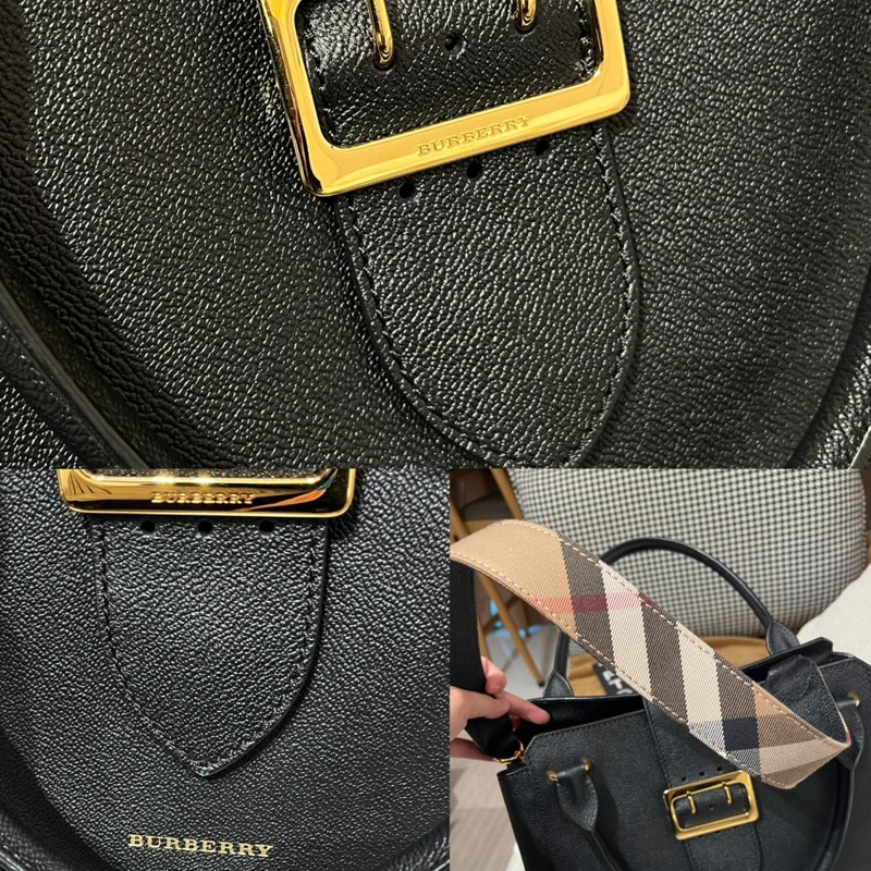 Burberry medium buckle tote bag-6