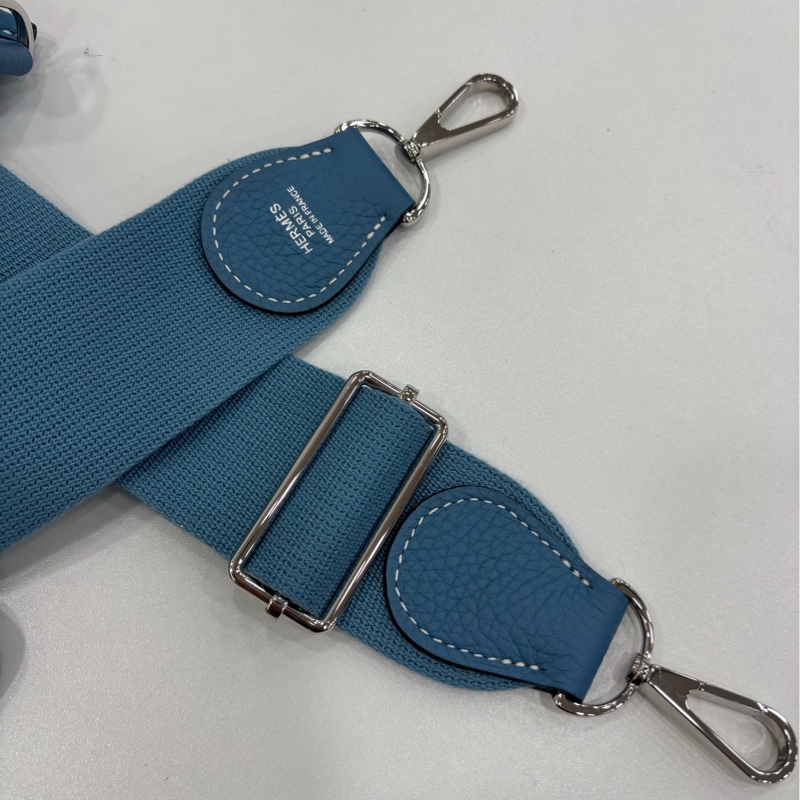 Hermes Evelyne29 伊芙琳29 牛仔藍銀扣 框P刻 TC皮-7