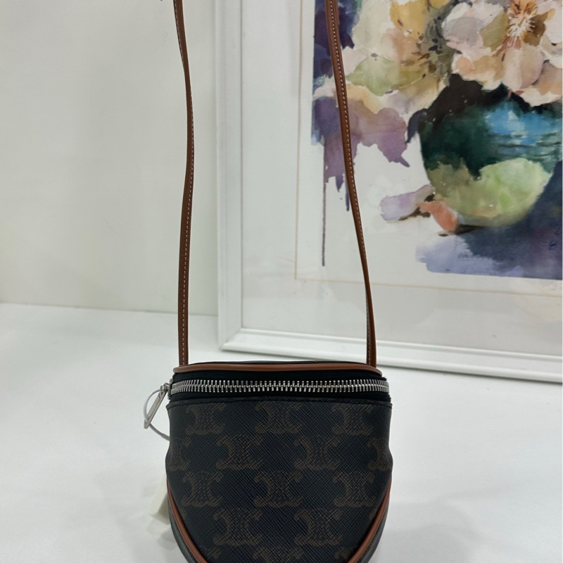 Celine瑟琳 mini 小三角包 肩帶可調長短 小巧可愛-5