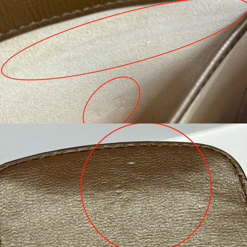 GUCCI 古馳  棕色HORSEBIT 1955系列肩背包 602204-8