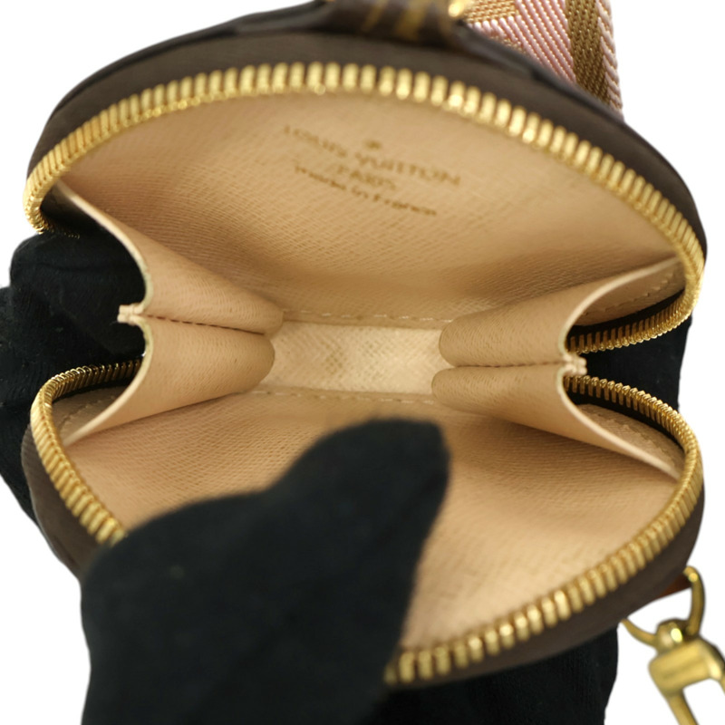棕色 原花 帆布 Multi Pochette Accessoires 兩用包【LOUIS VUITTON LV 路易威登】 M44840-4