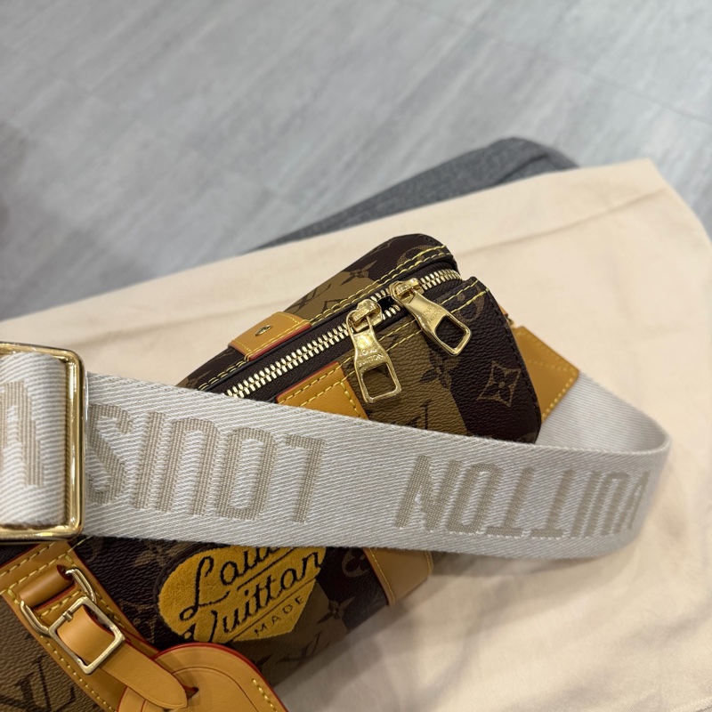 LV x Nigo 聯名 限量 City Keepall 斜背包-23