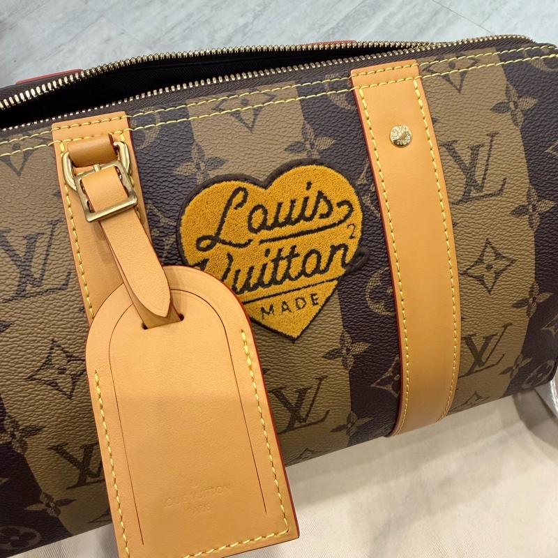 LV x Nigo 聯名 限量 City Keepall 斜背包-34
