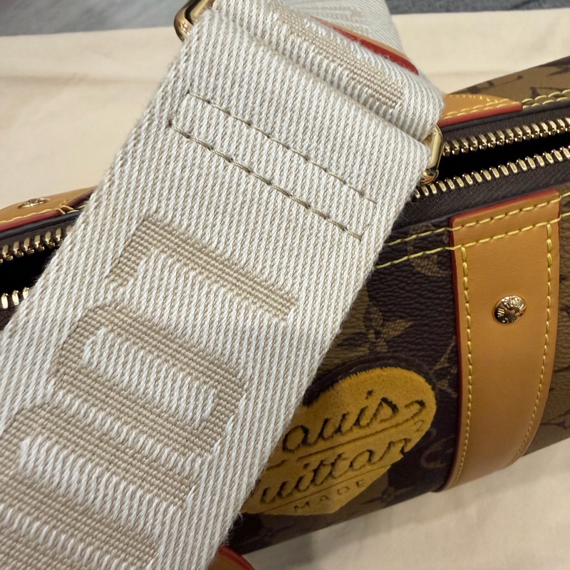LV x Nigo 聯名 限量 City Keepall 斜背包-39