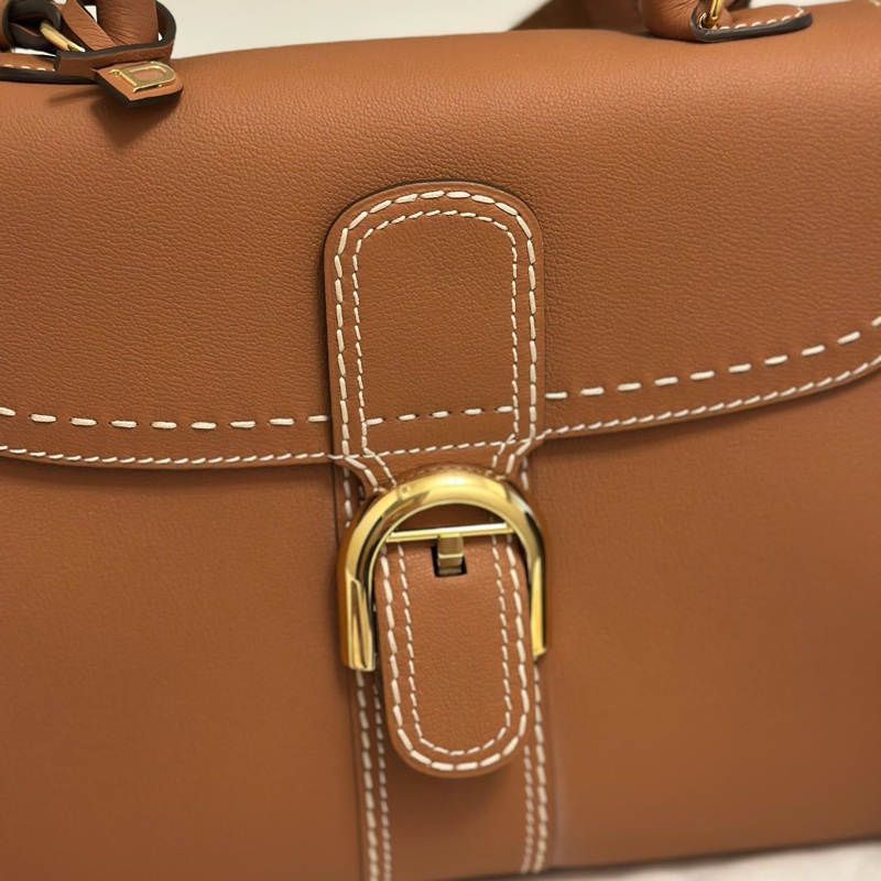 DELVAUX Brillant MM Vegetal-Ivory 全新未使用 有購證 未拆膜 加贈寬版背帶-2