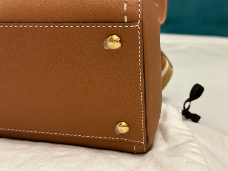 DELVAUX Brillant MM Vegetal-Ivory 全新未使用 有購證 未拆膜 加贈寬版背帶-9