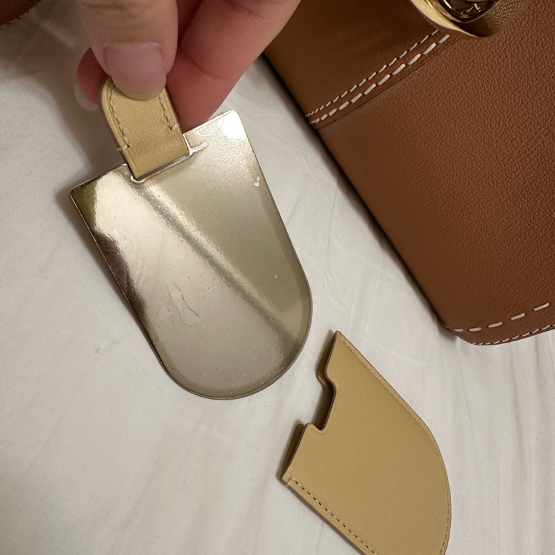 DELVAUX Brillant MM Vegetal-Ivory 全新未使用 有購證 未拆膜 加贈寬版背帶-18