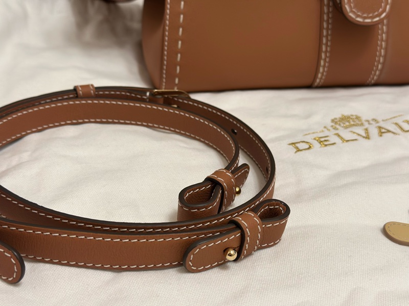 DELVAUX Brillant MM Vegetal-Ivory 全新未使用 有購證 未拆膜 加贈寬版背帶-19