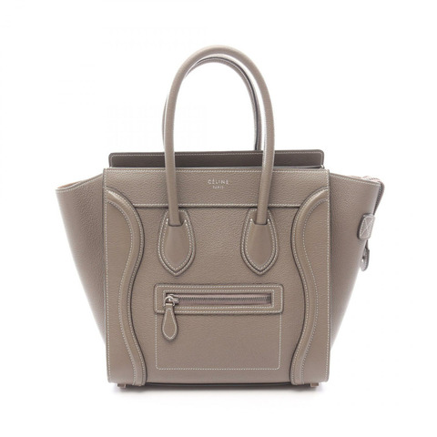 CELINE Luggage 微型購物手提包 167793 皮革 其他 Gurege 二手 女士