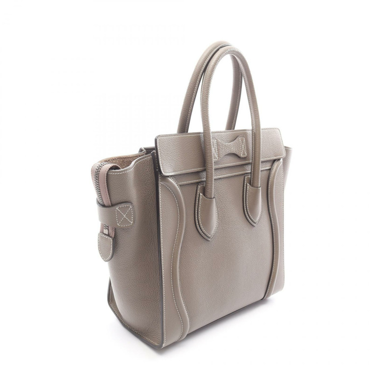 CELINE Luggage 微型購物手提包 167793 皮革 其他 Gurege 二手 女士-1