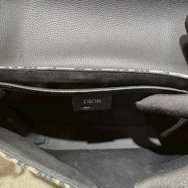 Dior Saddle迷你翻蓋郵差包-17