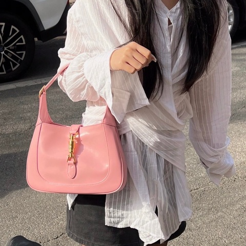 GUCCI/古馳 1961 粉金Jackie小號 27.5cm
