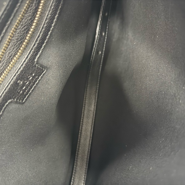 【99新】GUCCI/古馳 新款Aphrodite系列黑色全皮新月包腋下hobo包 中号-5